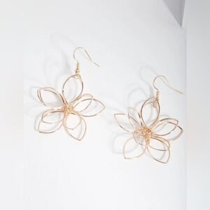 Flower earrings N898